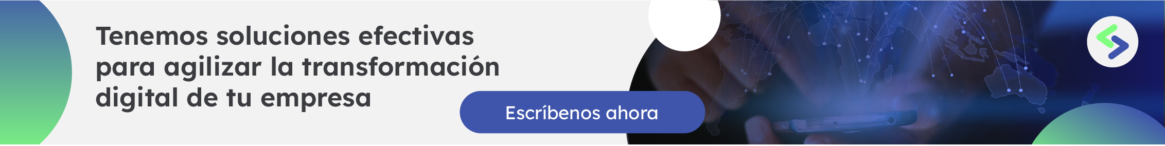 Tenemos soluciones efectivas para agilizar la transformación digital de tu empresa